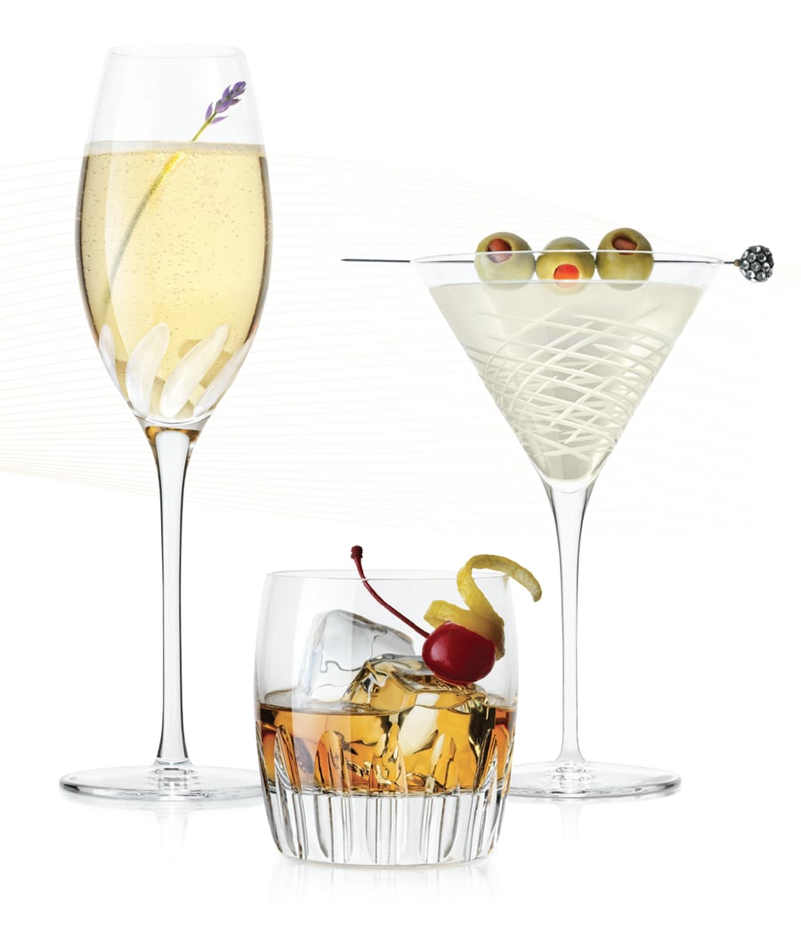 Profits in Bloom Classic glassware by Libbey